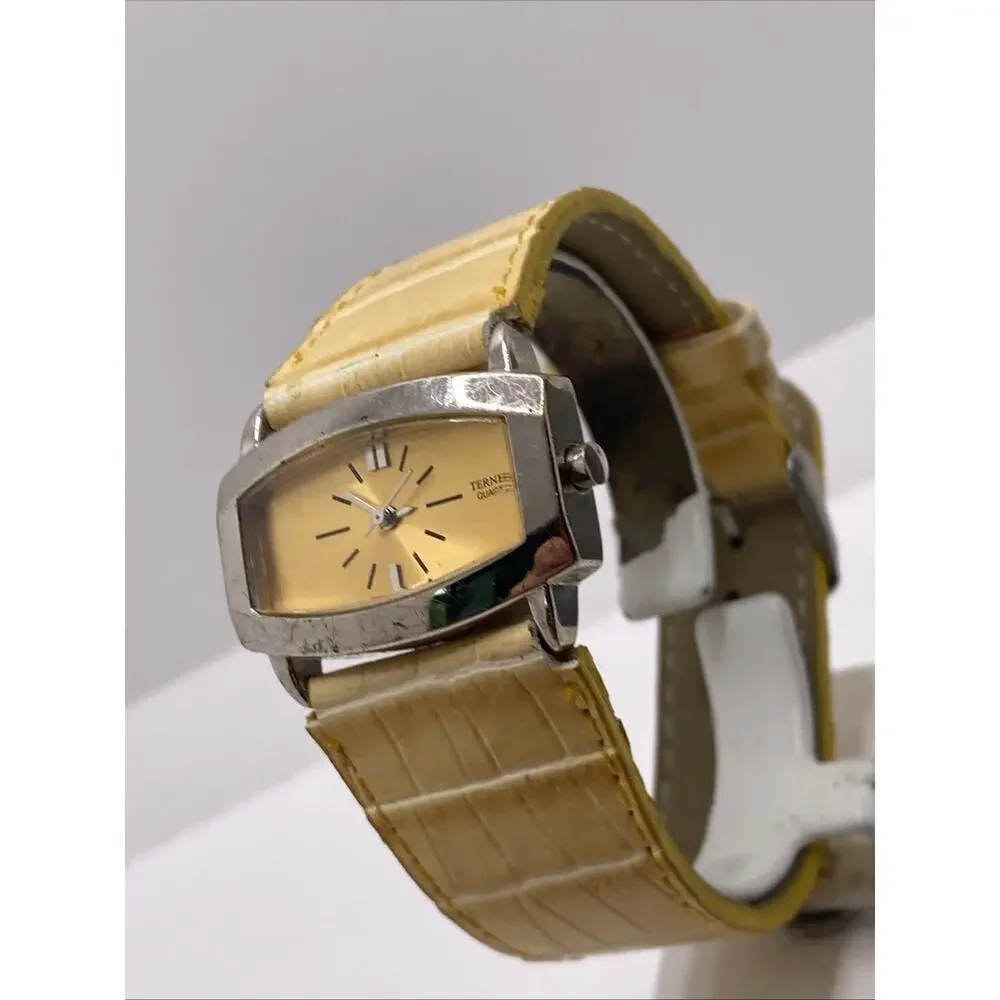 Terner Silver Womens Watcc New Battery